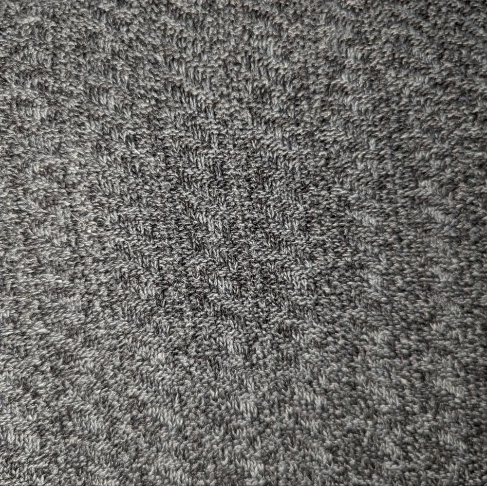 NWT...David Taylor Charcoal Gray Cable Knit Cardigan Sweater...Size Medium